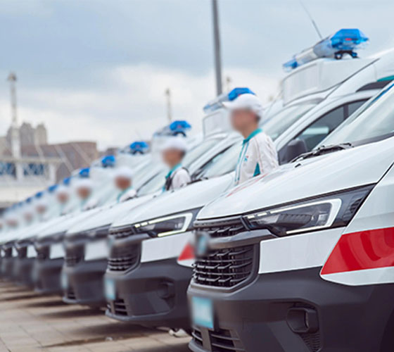 乾县服务车队展示